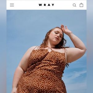Wray NYC Copper Dot Claudia Dress - 3XL
